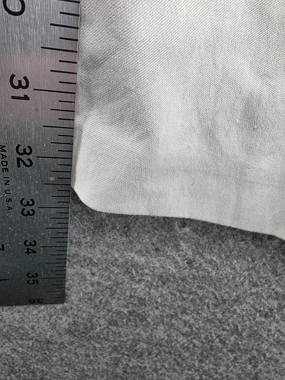Banana Republic Pants Mens 36x34 Gray Chino Microfiber Polyester Slim Tapered